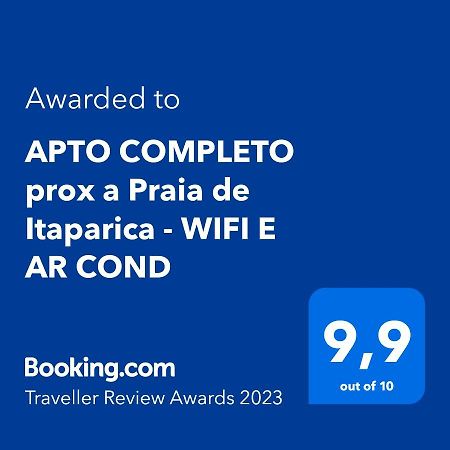 Apto Completo Prox A Praia De Itaparica - Wifi E Ar Cond Vila Velha  Exterior photo